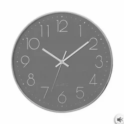 Zegar Laure 30cm szary