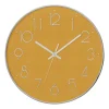 Zegar Laure 30cm żółty