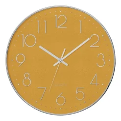 Zegar Laure 30cm żółty