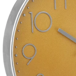 Zegar Laure 30cm żółty