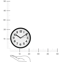 Zegar Loly 22cm czarny