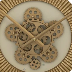 Zegar mechaniczny Guiliana 50 cm beżowy