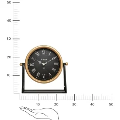 Zegar stojący Luca złoto czarny
