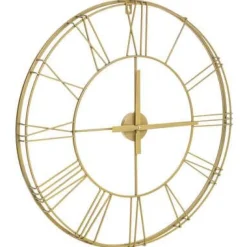 Zegar Vintage 3D Gold 70cm
