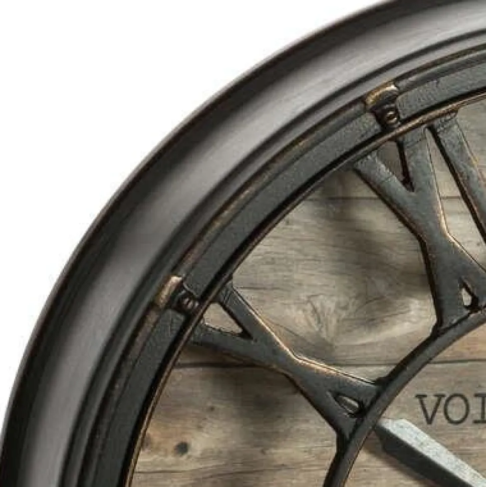 Zegar Vintage wood 21 cm