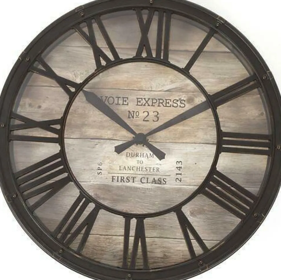 Zegar Vintage wood 39cm