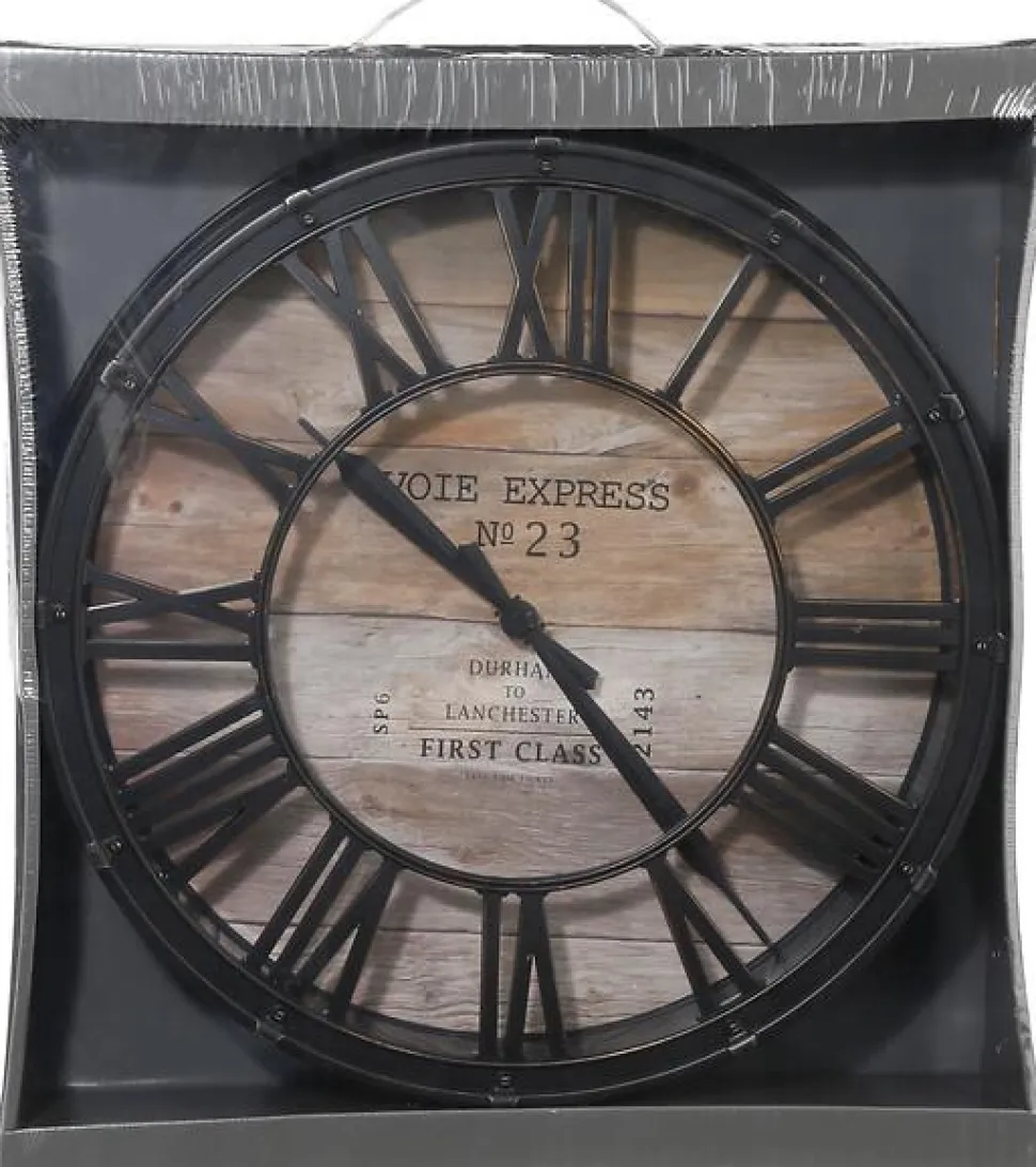 Zegar Vintage wood 39cm