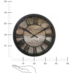 Zegar Vintage wood 39cm