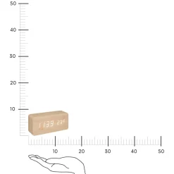 Zegar/budzik Gamiel naturalny