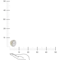 Zegarek Blum wodoodporny 7cm taupe