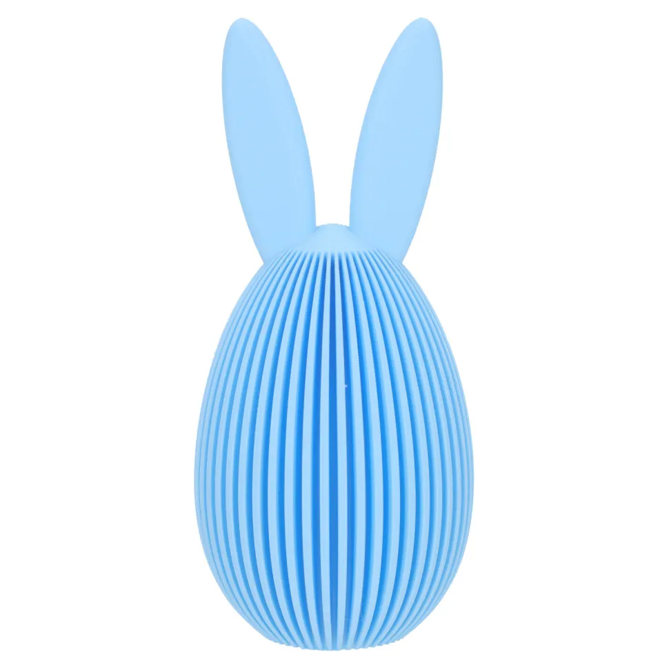 Zestaw 2 figurek wielkanocnych jajek niebieskich