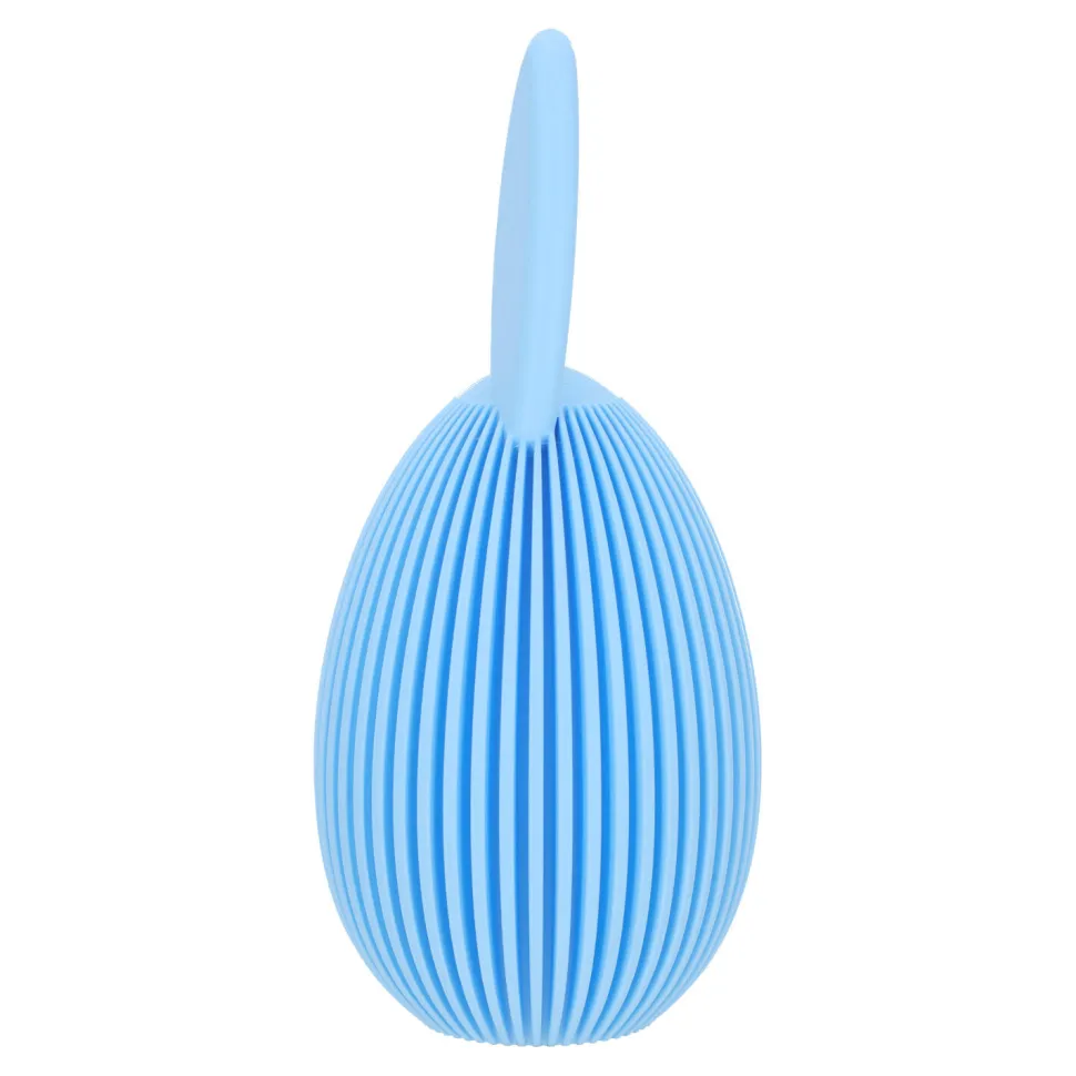 Zestaw 2 figurek wielkanocnych jajek niebieskich