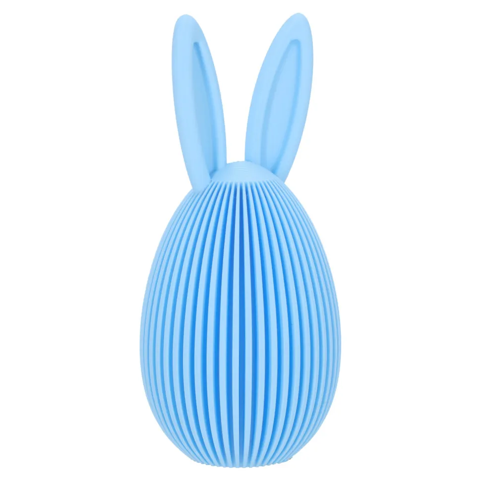 Zestaw 2 figurek wielkanocnych jajek niebieskich