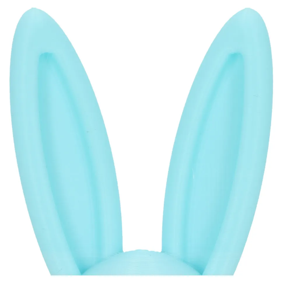 Zestaw 2 figurek wielkanocnych jajek turkusowe i beżowe