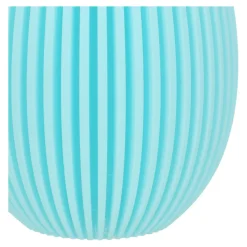 Zestaw 2 figurek wielkanocnych jajek turkusowe i beżowe