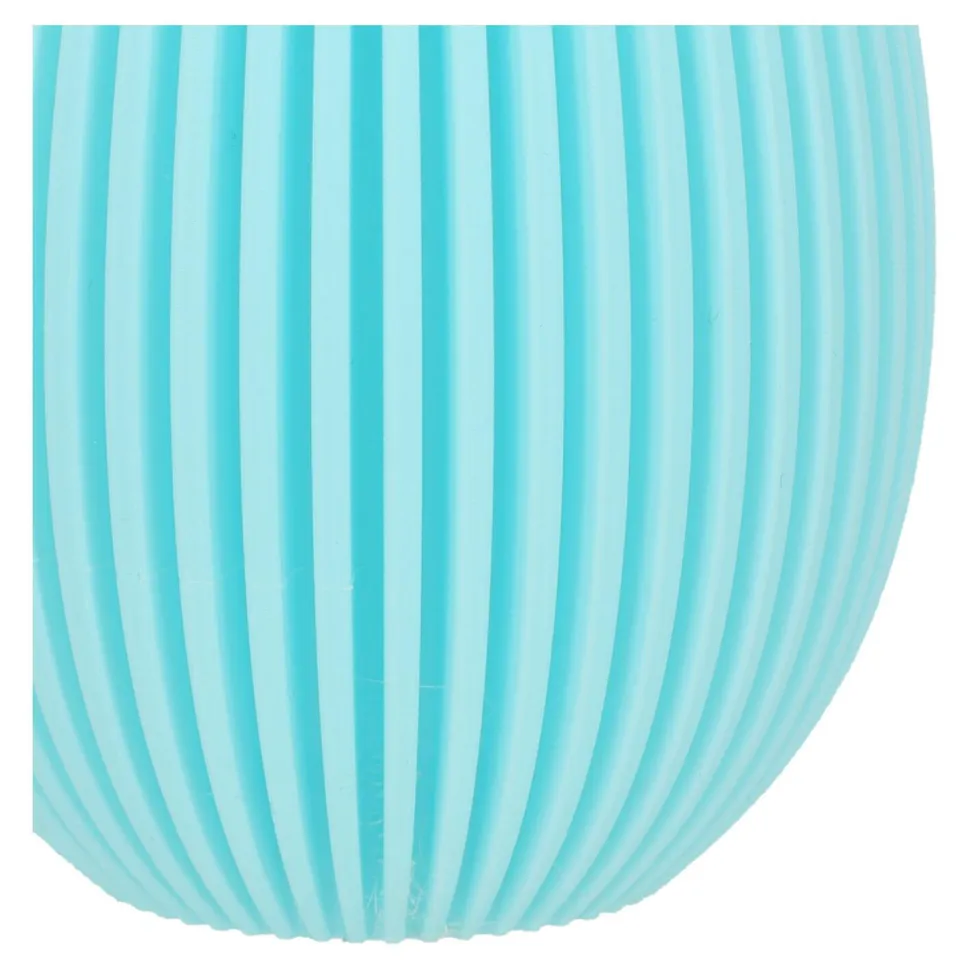 Zestaw 2 figurek wielkanocnych jajek turkusowe i beżowe