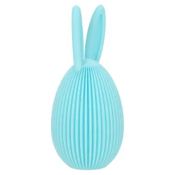 Zestaw 2 figurek wielkanocnych jajek turkusowe i niebieskie