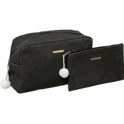 Zestaw 2 kosmetyczek Modern Color czarne