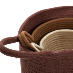 Zestaw 3 koszy Bali boho