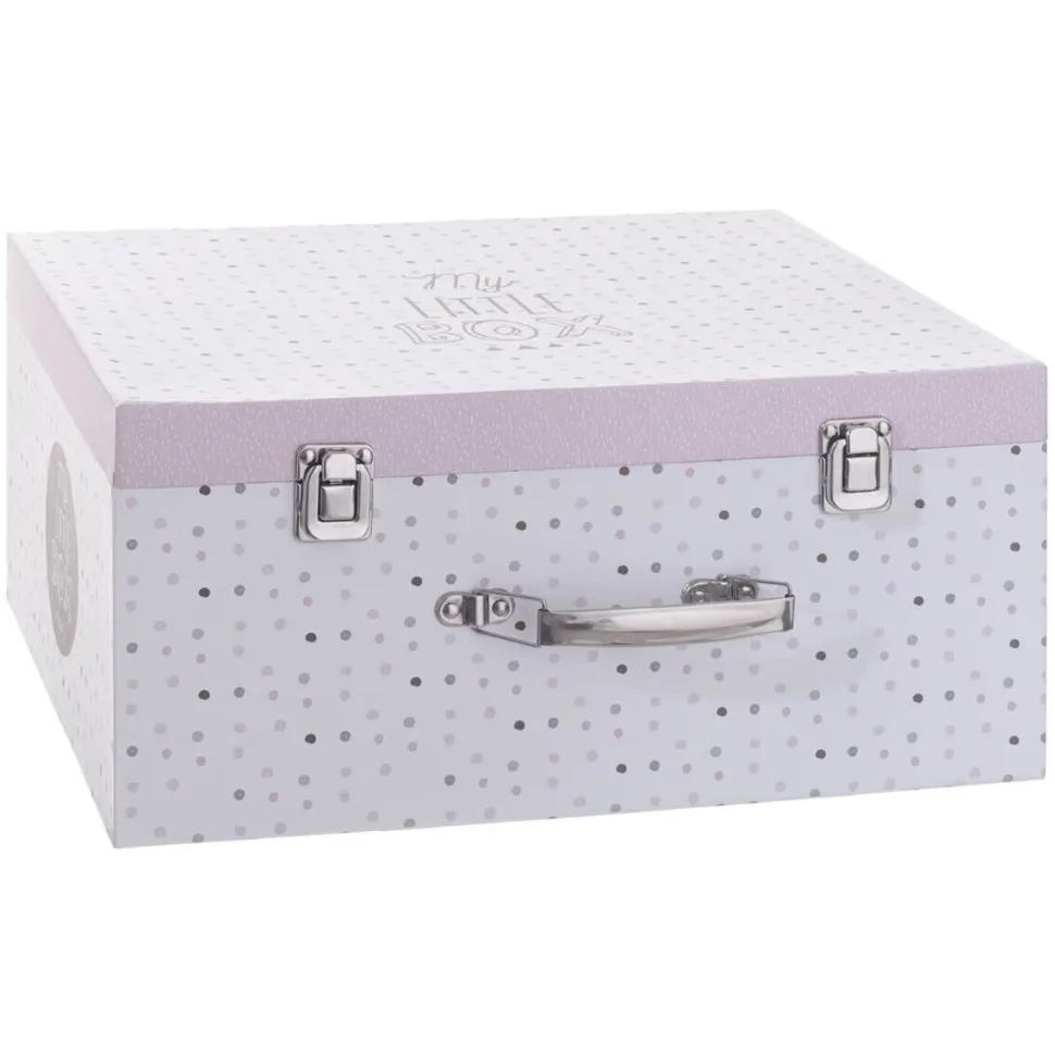 Zestaw 3 kufrów dziecięcych różowe