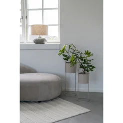 Zestaw 2 kwietników Rabo beżowe