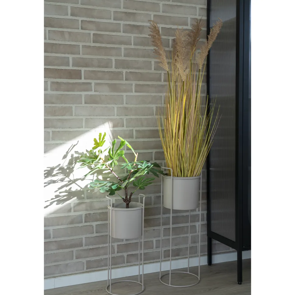 Zestaw 2 kwietników Rabo beżowe