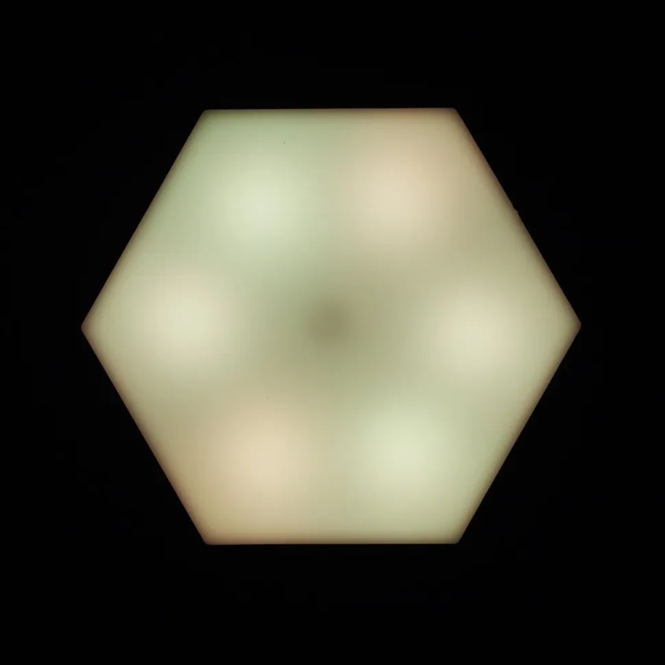 Zestaw 2 lamp ściennych Hexagonal
