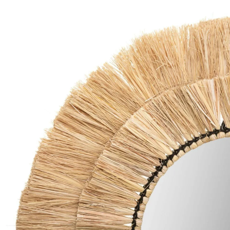 Zestaw 3 luster Alba naturalne