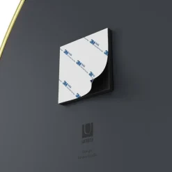 Zestaw 3 luster Hubba Pebble złote