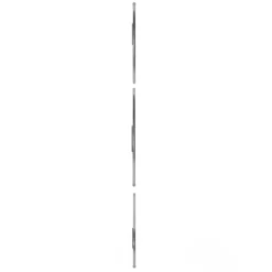 Zestaw 3 luster Hubba Pebble metal