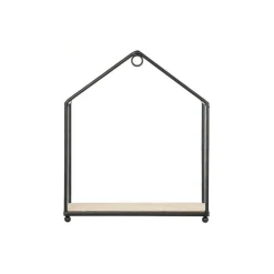 Zestaw 3 półek Filaire czarny/naturalny