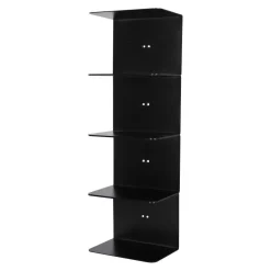 Zestaw 4 półek Liber czarne