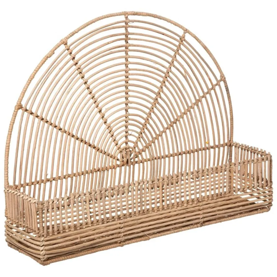 Zestaw 2 półek Wonder rattanowe