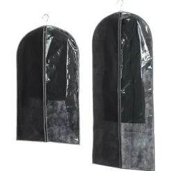 Zestaw 2 pokrowców na ubrania Dressy duży czarny