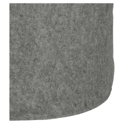 Zestaw 2 pudełek filcowych okragłe szare