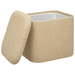 Zestaw 2 puf Dani beżowe