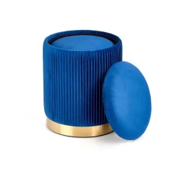 Zestaw 2 puf Goltra ze schowkiem