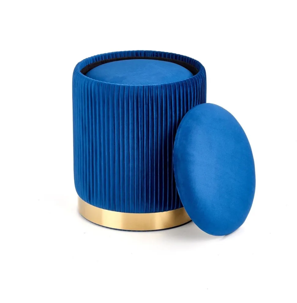 Zestaw 2 puf Goltra ze schowkiem