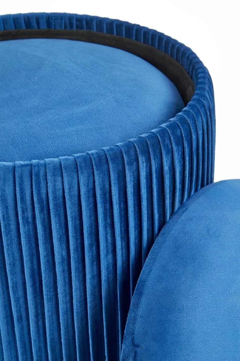 Zestaw 2 puf Goltra ze schowkiem