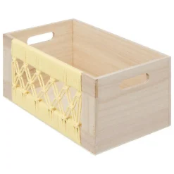 Zestaw 3 skrzynek Australie drewniane