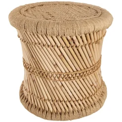 Zestaw 2 stolików Corde naturalne