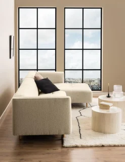 Zestaw 2 stolików Dice okrągłe traweryn