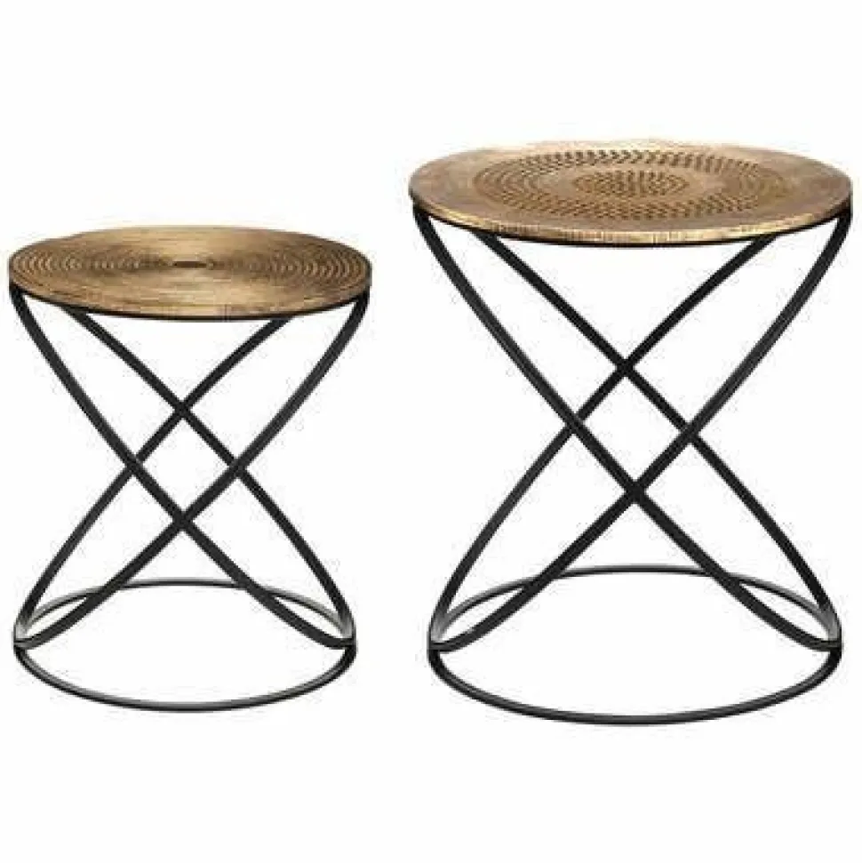 Zestaw 2 stolików Etnik