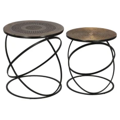 Zestaw 2 stolików Etnik