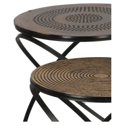 Zestaw 2 stolików Etnik