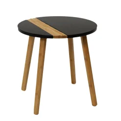 Zestaw 2 stolików kawowych Paraiba        czarny/naturalny