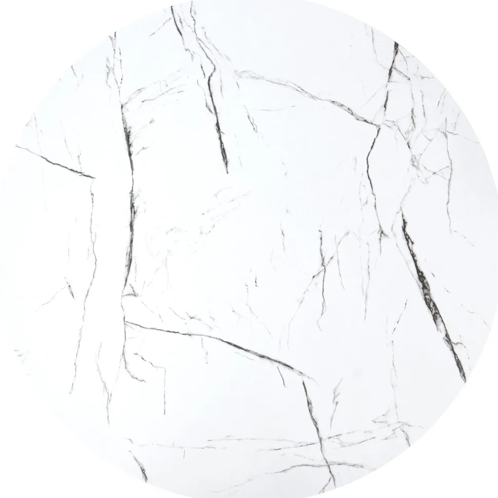 Zestaw 2 stolików kawowych Yvetta biały