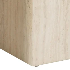 Zestaw 2 stolików kawowych Dice beżowe