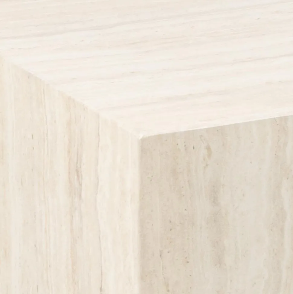 Zestaw 2 stolików kawowych Dice beżowe