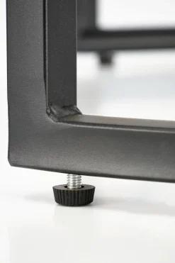 Zestaw 2 stolików kawowych Dariam czarny  marmur